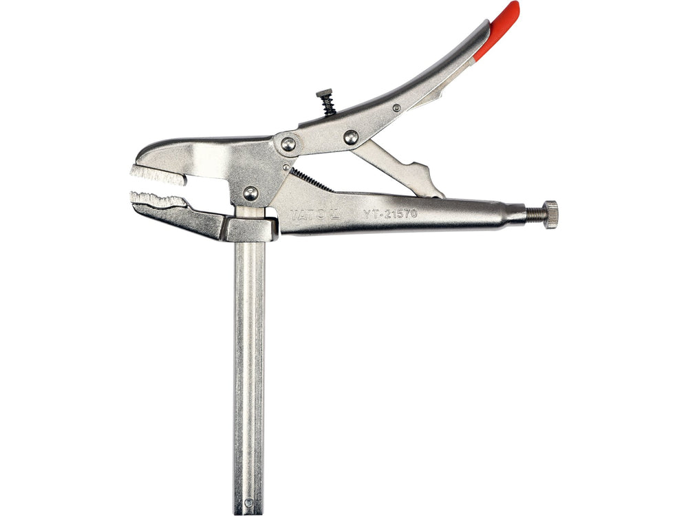 Cleste autoblocant cu picior YATO YT-21570, 260 mm, deschidere 0-150 mm, reglare rapida