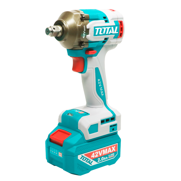 Masina de insurubat cu impact TOTAL 42V, 460 Nm, 1/2"