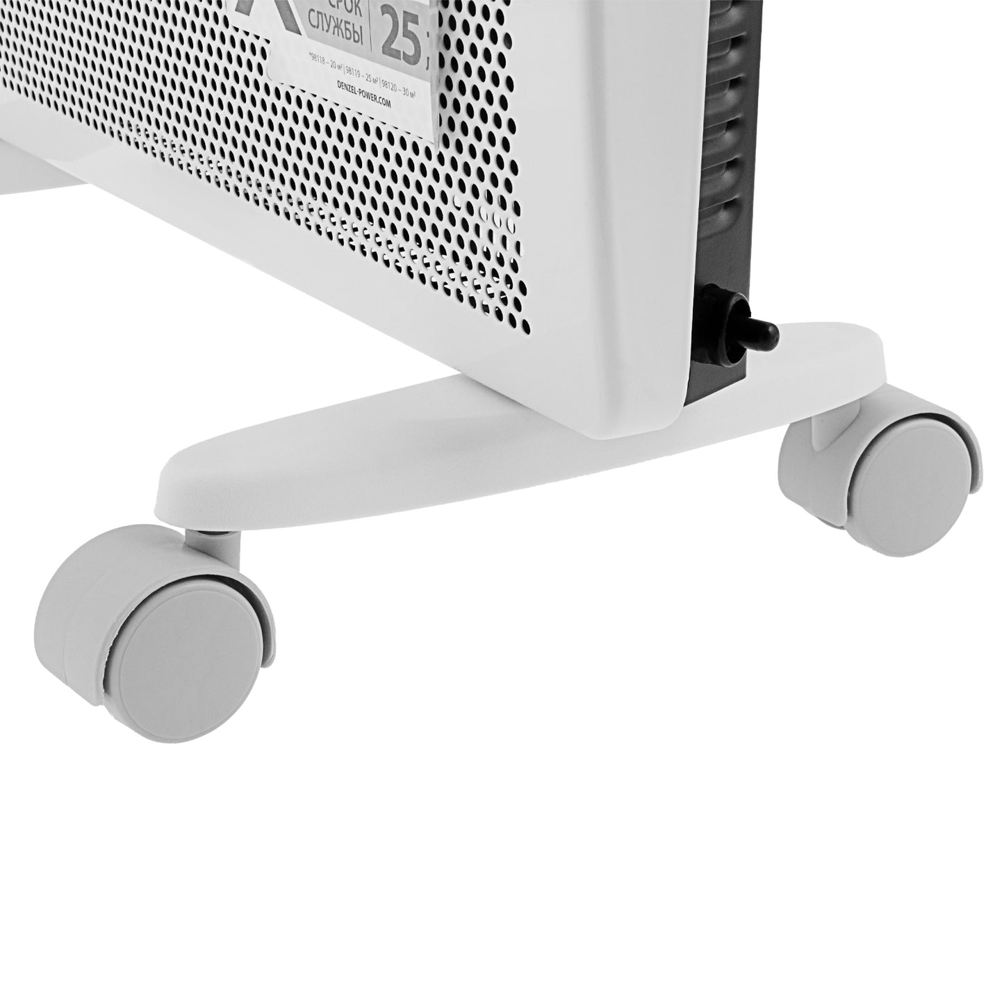 Convector electric hibrid Denzel HybridX-1000, 1000W, incalzitor IR, termostat digital, montaj pe perete sau podea