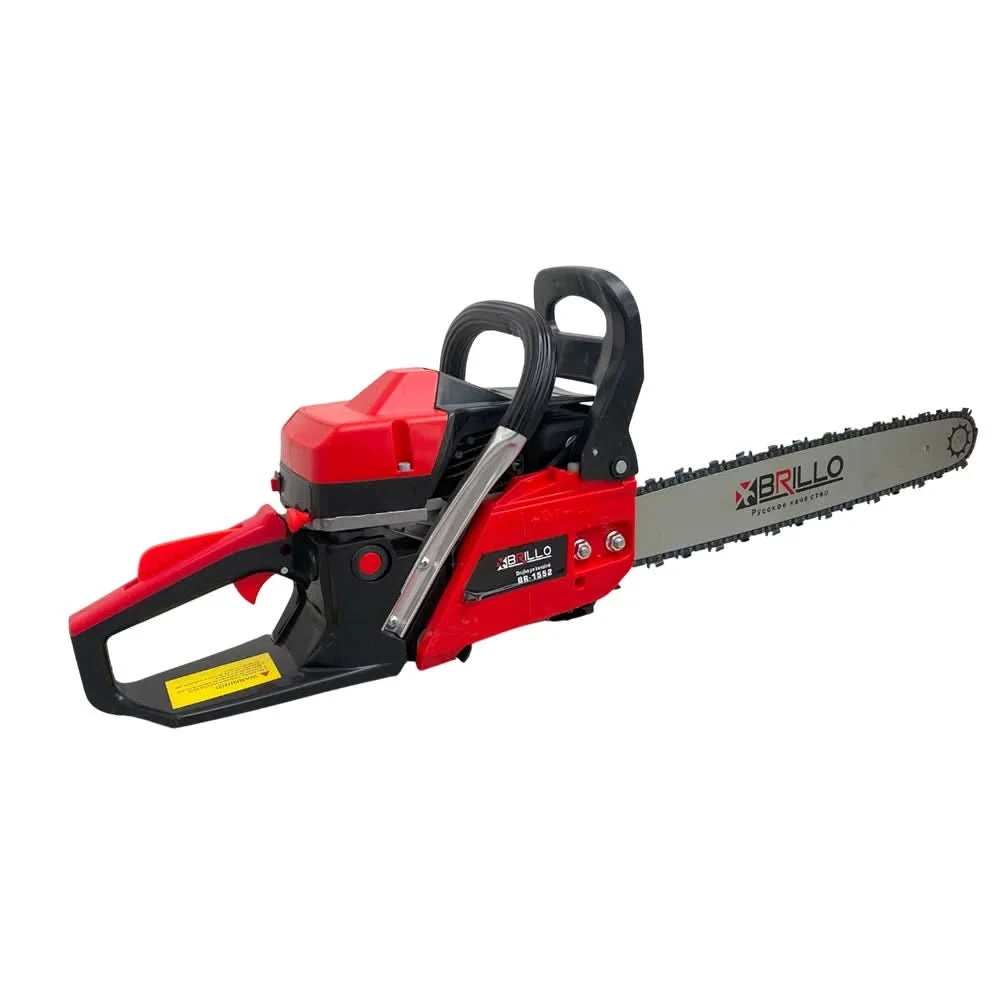 Drujba pe benzina Brillo BR-1552, 5CP, 52cc, lama 555mm, motor 2T, 10000 rpm