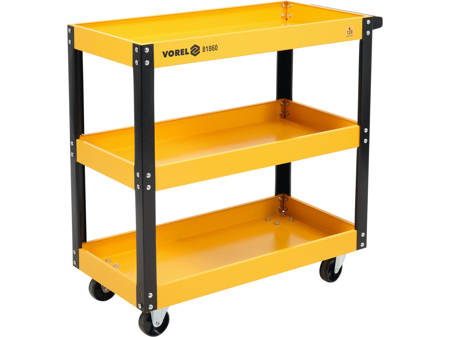 CĂRUCIOR PENTRU ATELIER, 3 RAFTURI, 775x760x355MM