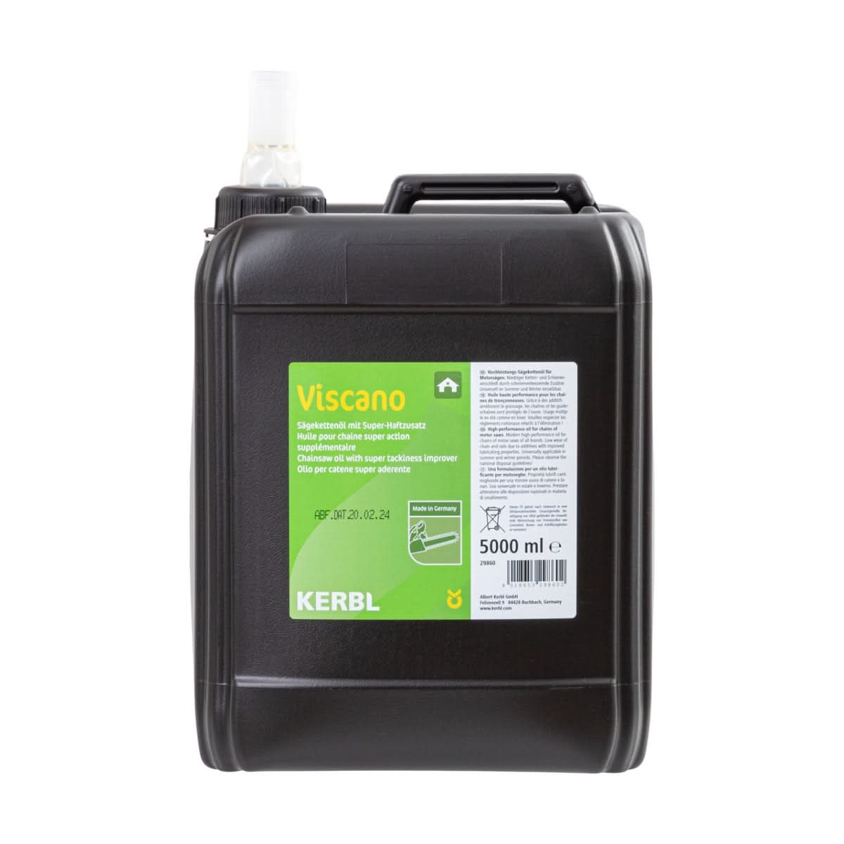 Ulei de ungere lant drujba Viscano, 5 litri, pentru toate modelele de motoferastraie