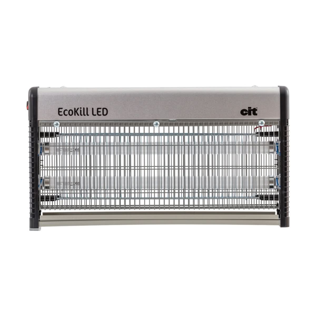Capcana electrica EcoKill LED 2.0 pentru muste, cu tuburi LED, 220-240 V, 14 W, pentru spatii pana la 150 m²