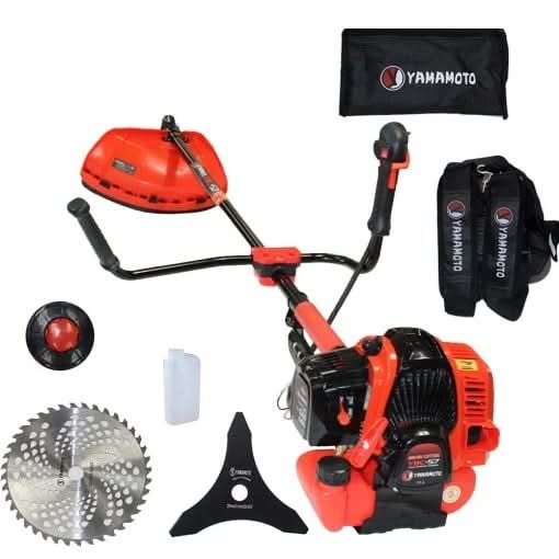 Motocoasa benzina Yamamoto YMA.56, 52cc, 6CP, 10000 rpm, motor 2T