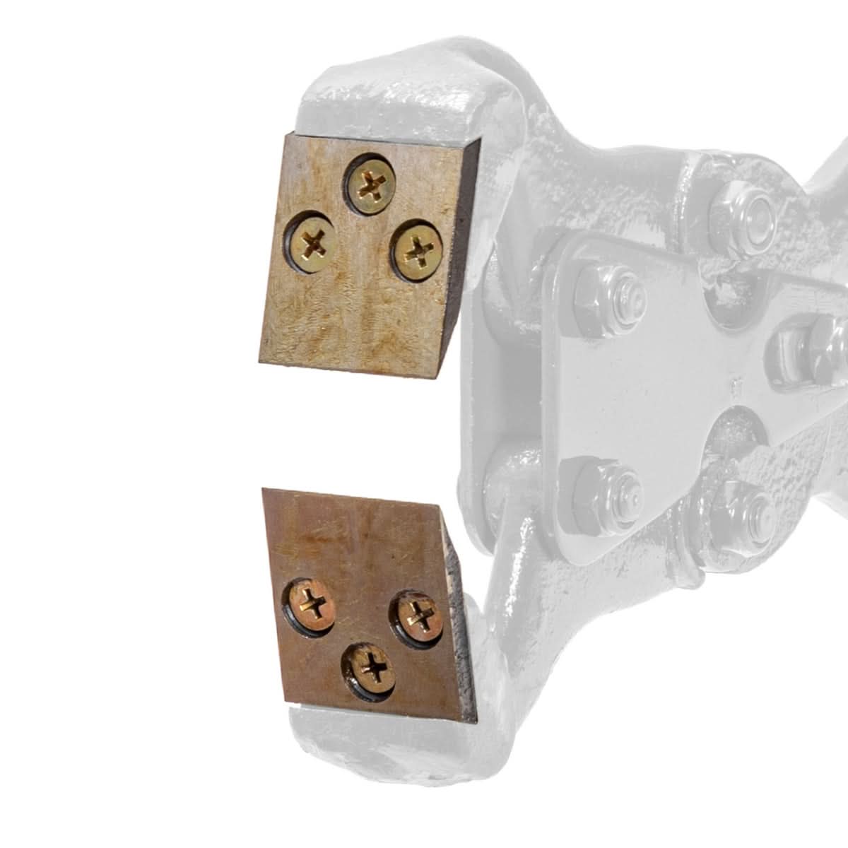 Set cutite rezerva cleste copite vaci 2 lame 6 suruburi otel