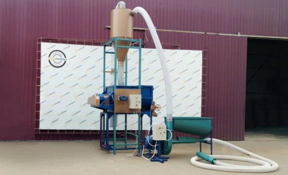 Moara cu aspiratie si ciclon PPZ-11 Artmash, 11 kW, 1000–1500 kg/ora, 380V, productie Ucraina
