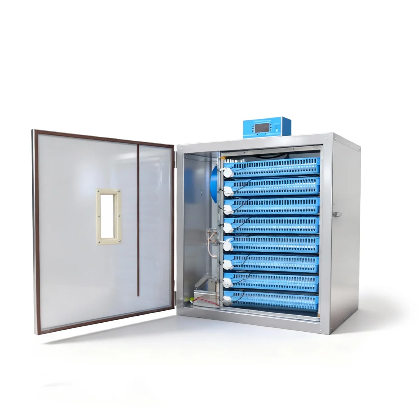 Incubator profesional ZEP MS-512, cu invertor, 512 oua, inox, intoarcere automata