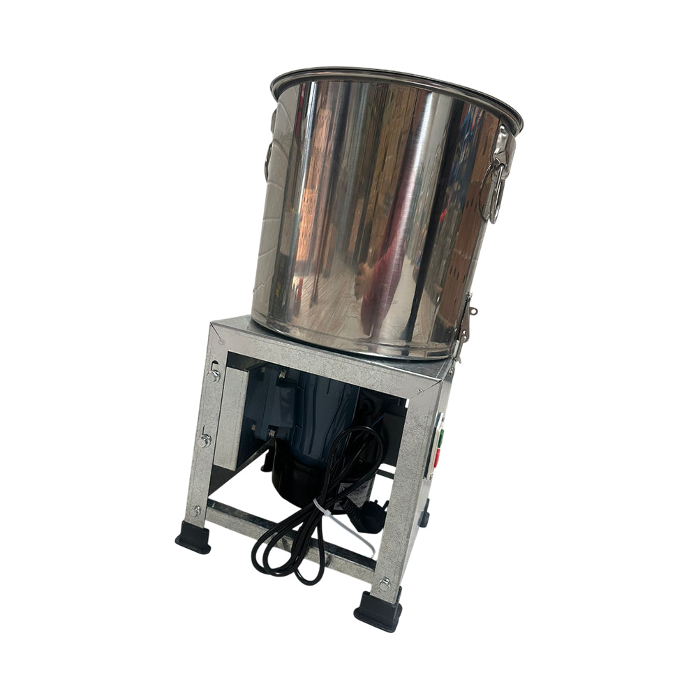 Masina de tocat legume Brillo 5L, motor electric 2200W, cu 4 discuri si lingura de lemn