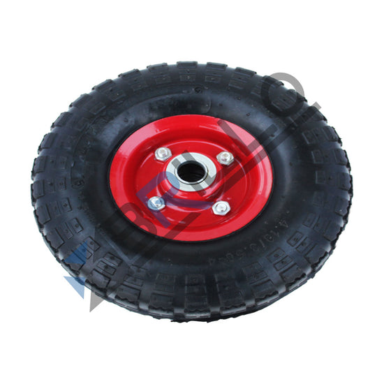 Roata roaba cu rulment 350-4 – Cauciuc rezistent, montaj rapid