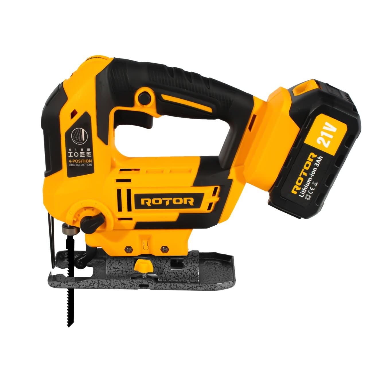 Fierastrau pendular pe acumulator ROTOR RJS21, 21V, 750W, 3000 rot/min, adancime taiere 85 mm lemn