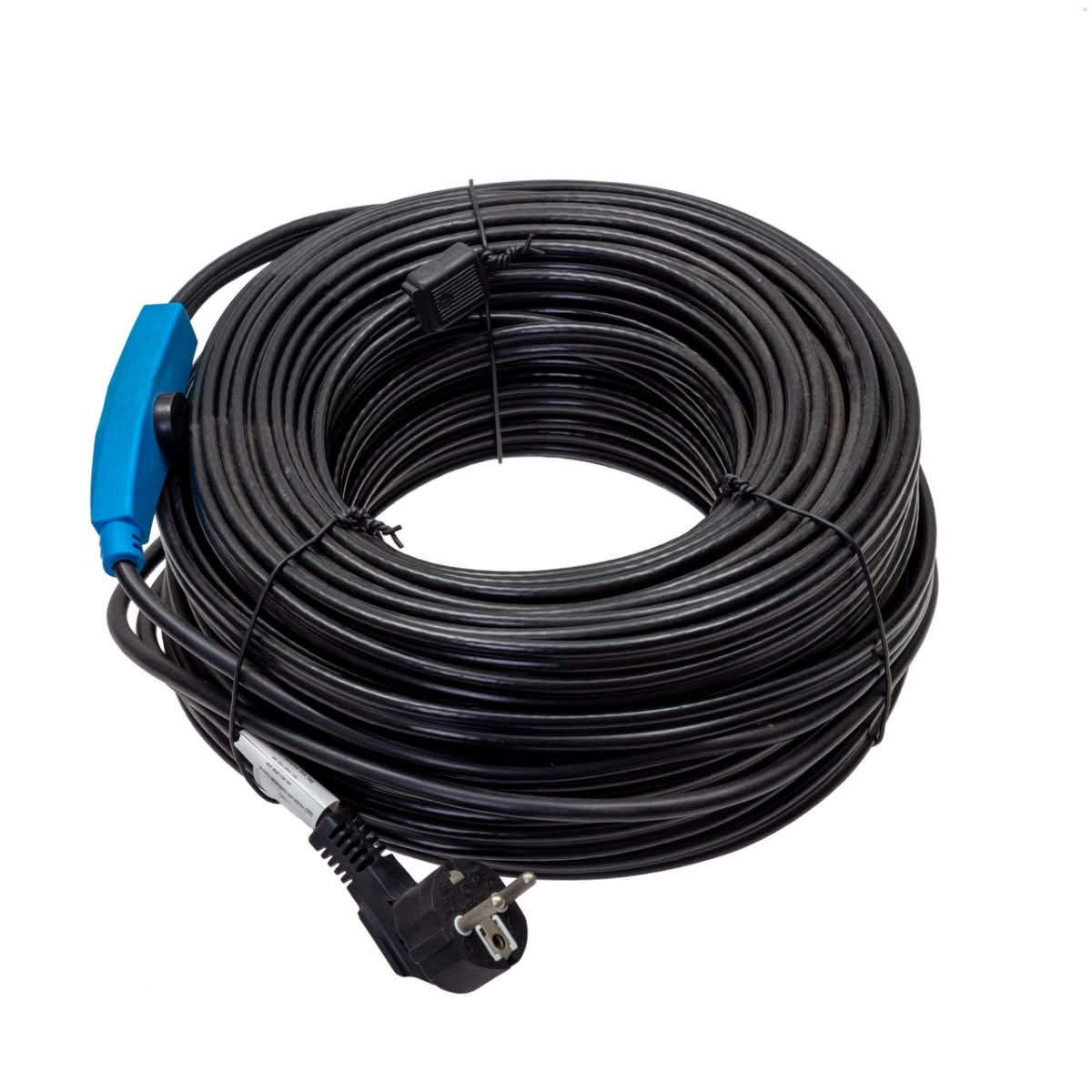 Cablu anti-inghet cu termostat, 48 m, 768 W, protectie IPX7, pentru conducte apa și condens