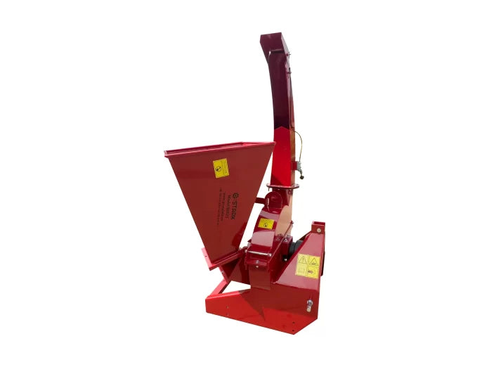 Tocator de crengi ZEP STARK BX-62S PTO, diametru maxim 150 mm, productivitate 12 m3/ora, actionare la priza tractorului