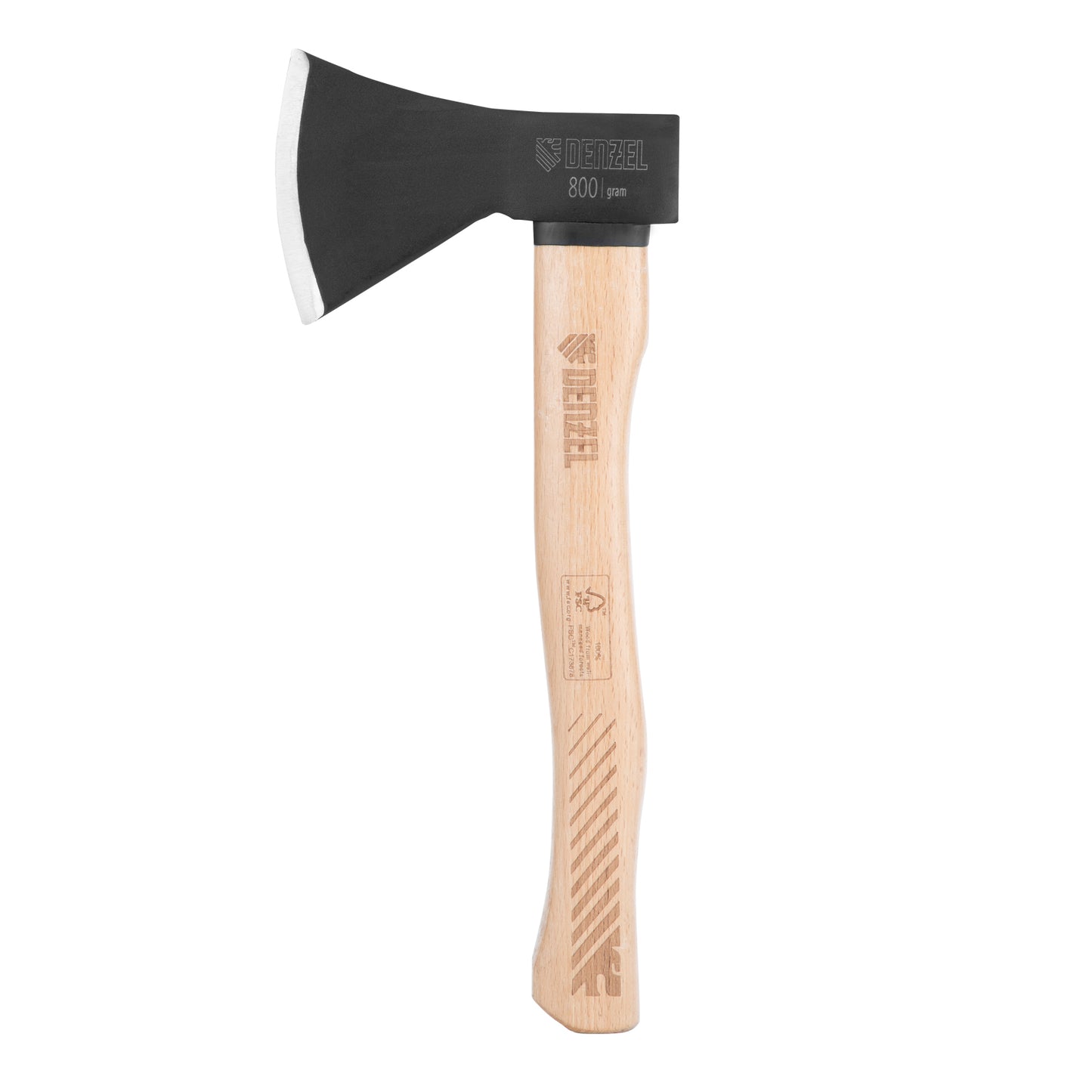 Topor 800 g forjat cu coada din lemn fag Denzel EFP