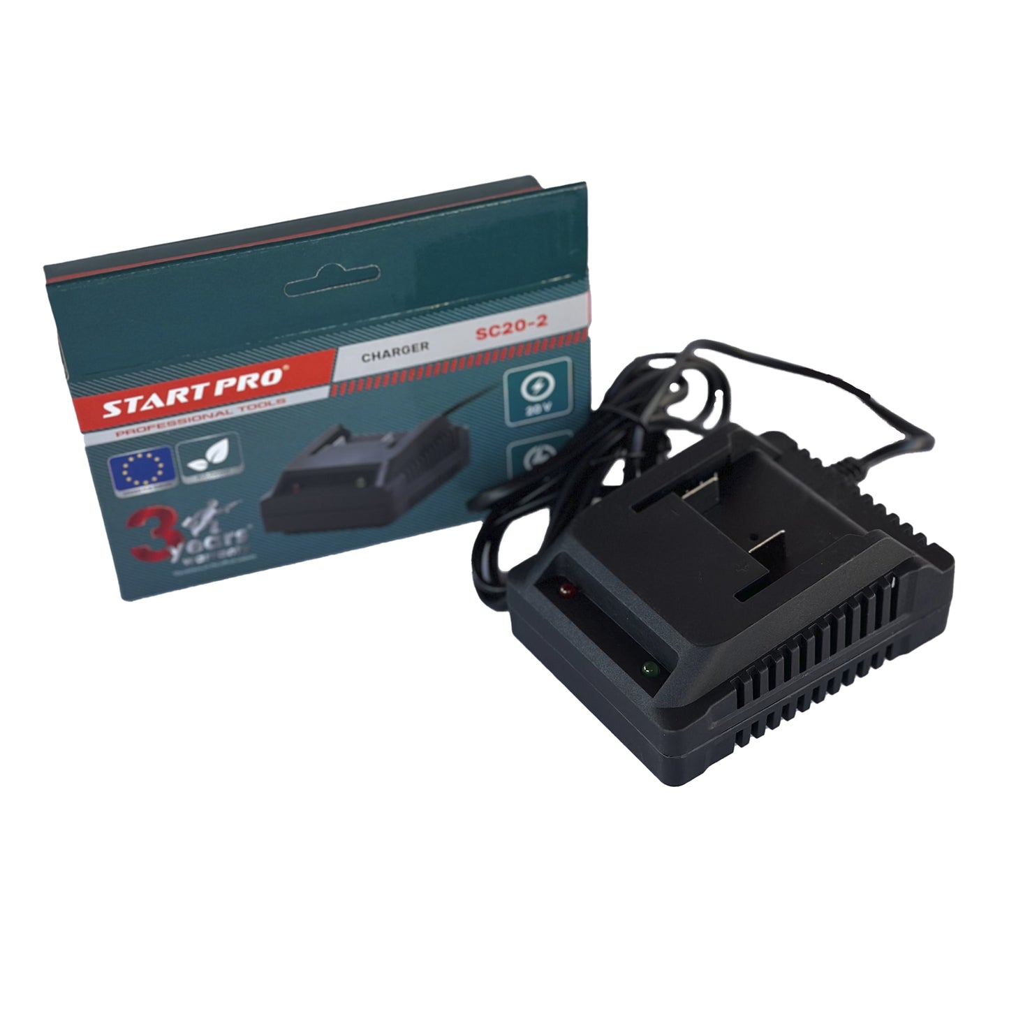 Incarcator Profesional StartPro SC20-2, 20V, 2A, cablu 1.5 m