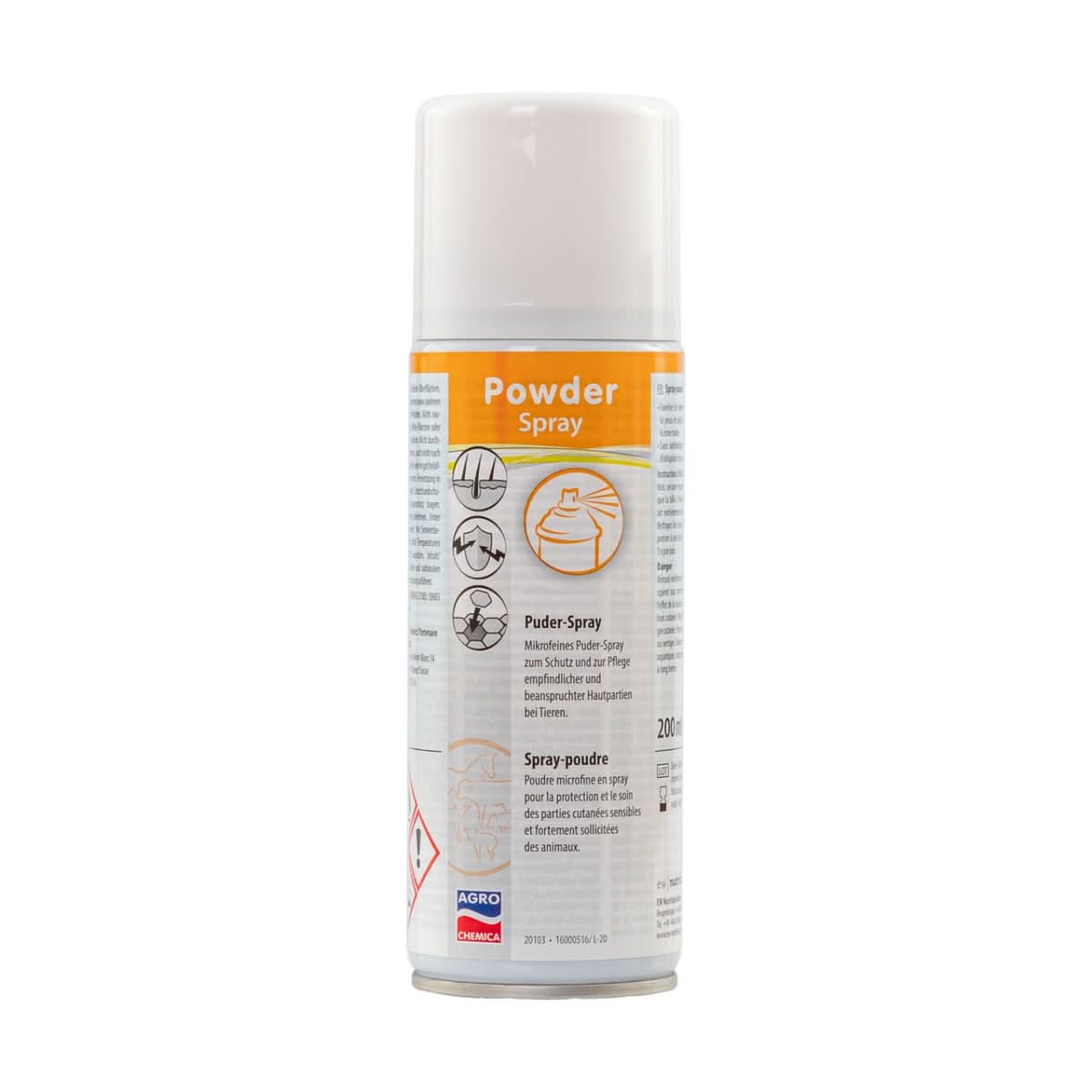 Spray cu Pudra pentru Regenerarea Pielii si Blanii Animalelor, 200 ml
