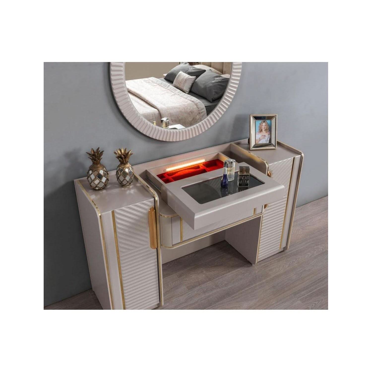 Masă de toaletă cu oglindă Rossi, OTP.3 - ZEP.RO - Ți-e la îndemână!