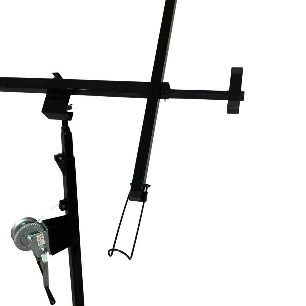 Dispozitiv ridicare gipscarton VivaTechnix VMD-1054, 4 m, 68 kg, rotire 360°, fabricat in Romania