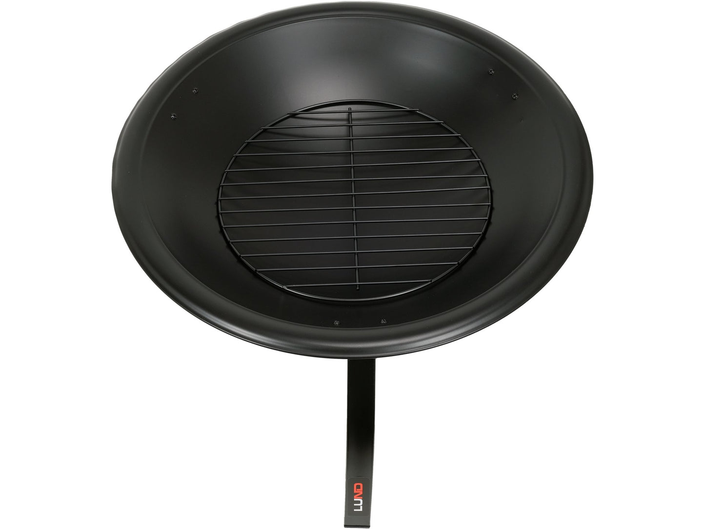 VATRĂ DE OȚEL CU PICIOARE RABATABILE, 56X39CM