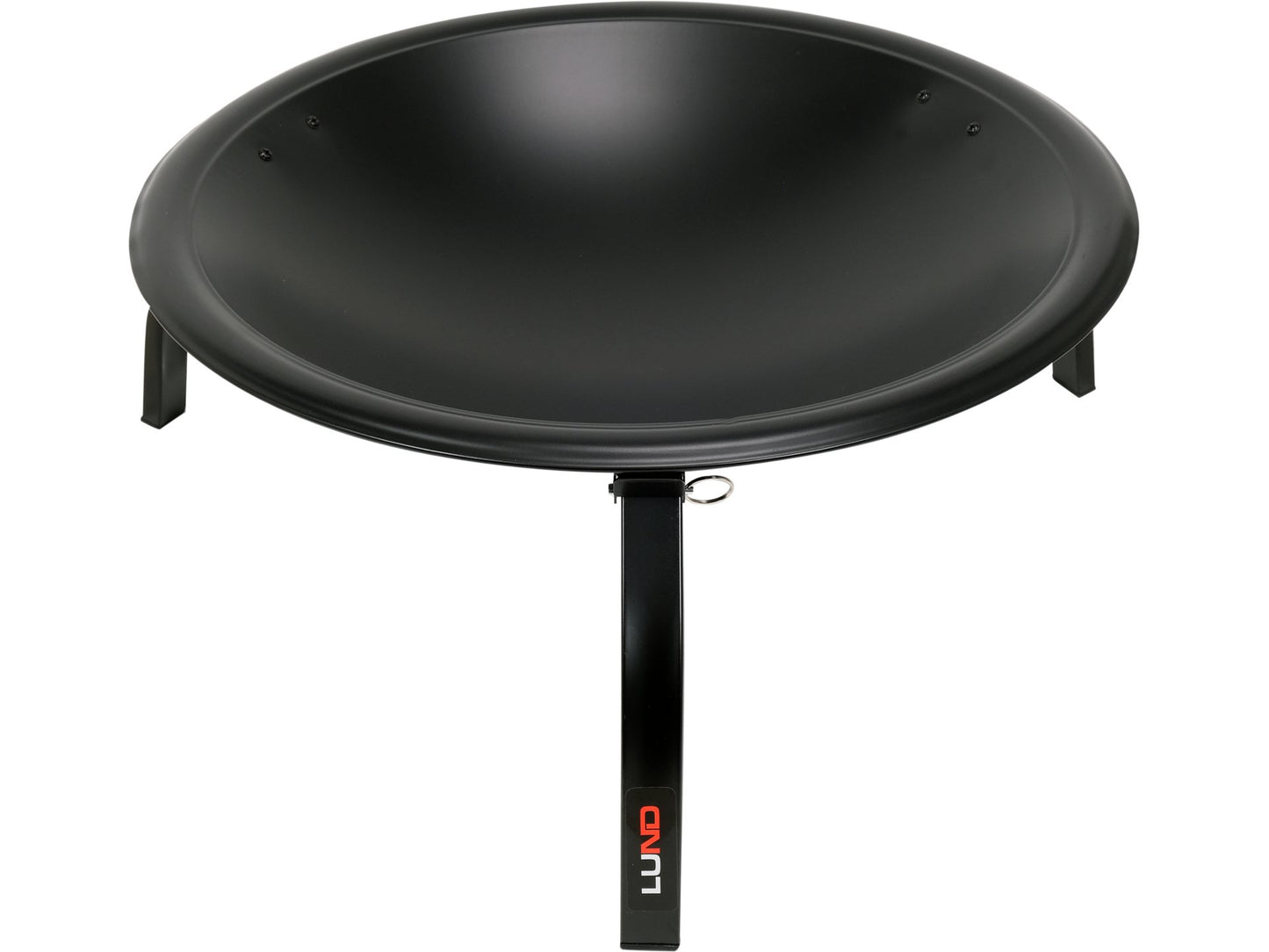 VATRĂ DE OȚEL CU PICIOARE RABATABILE, 56X39CM