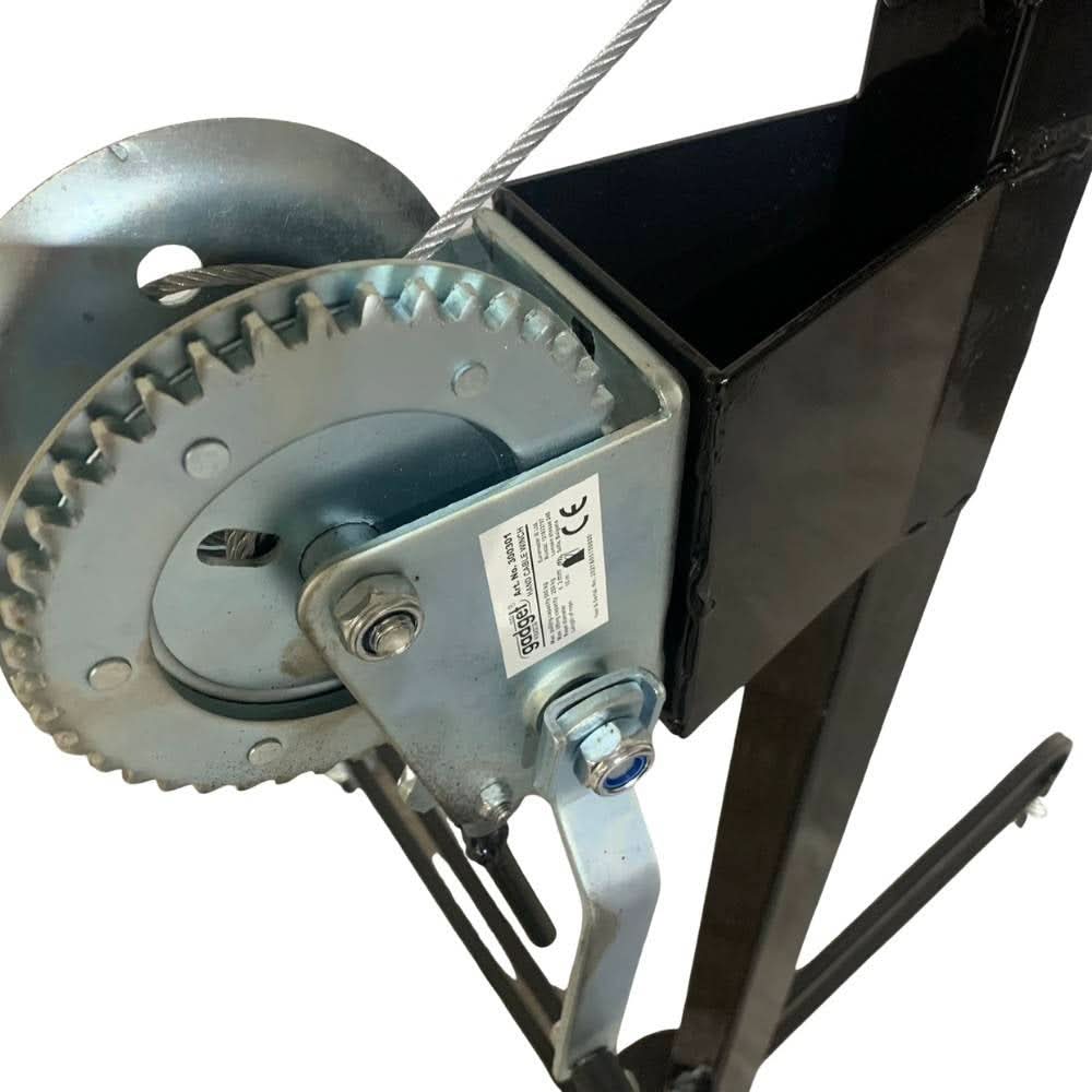 Dispozitiv ridicare gipscarton VivaTechnix VMD-1054, 4 m, 68 kg, rotire 360°, fabricat in Romania