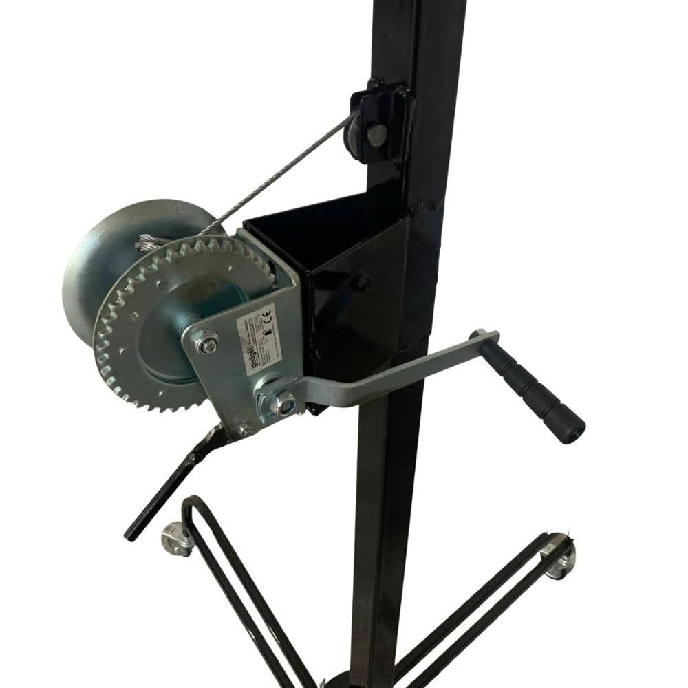 Dispozitiv ridicare gipscarton VivaTechnix VMD-1054, 4 m, 68 kg, rotire 360°, fabricat in Romania