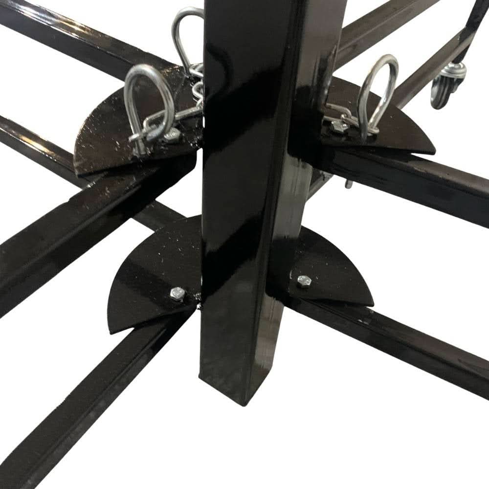 Dispozitiv ridicare gipscarton VivaTechnix VMD-1054, 4 m, 68 kg, rotire 360°, fabricat in Romania