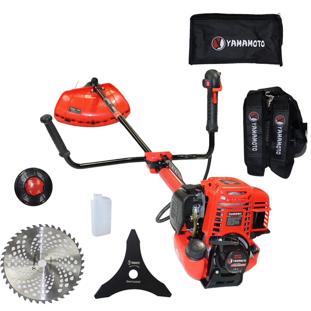 Motocoasa pe benzina Yamamoto YM-5600, 5.6CP, 52CC, 2 timpi, 10000 rpm, model 2025