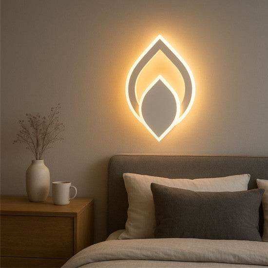 Aplica LED Iris ajustabila, 22W, 1900 lm, 260x160x40 mm