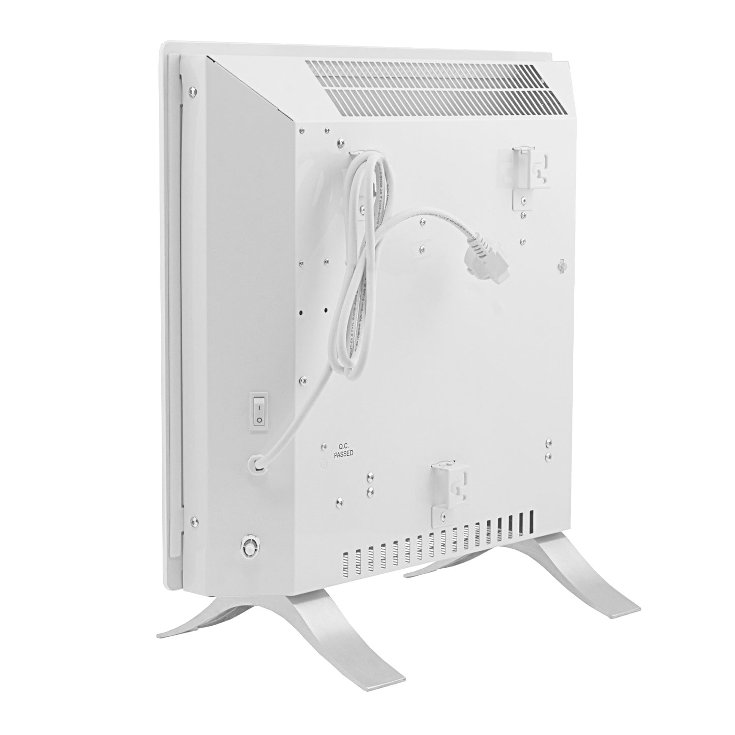 Convector electric Denzel OptiPrime-1000, 1000W, Wi-Fi, ecran tactil, termostat digital, montaj pe perete sau podea