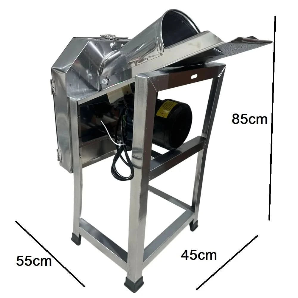 Tocator electric 2200W pentru legume, fructe, paie si foioase 300kg/ora