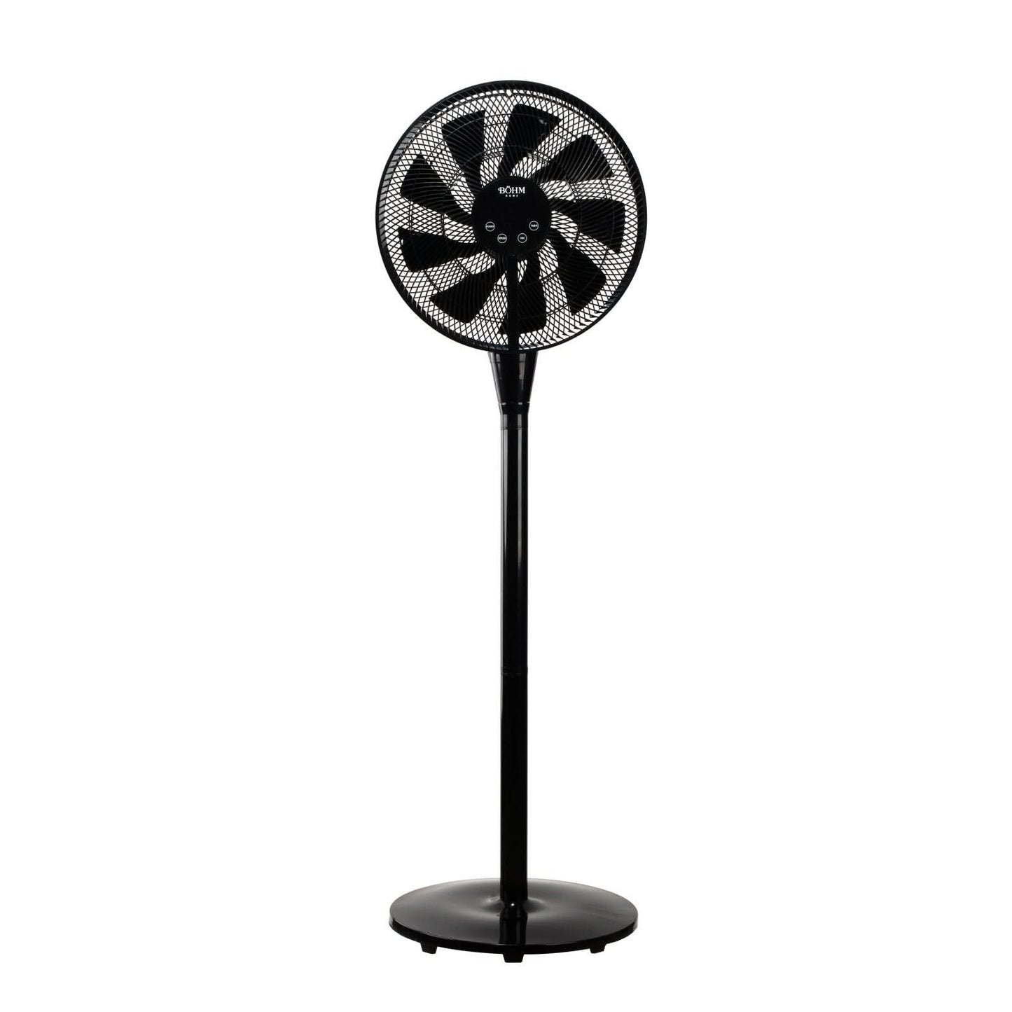 Ventilator de Podea BOHM BY2316, 16", 25W, 8 Viteze, Telecomanda, Timer 12h