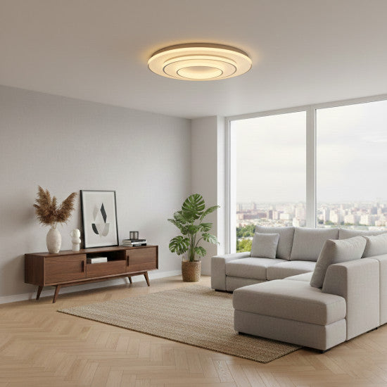Plafoniera LED Deimos 37W, 2550lm, 220x50mm