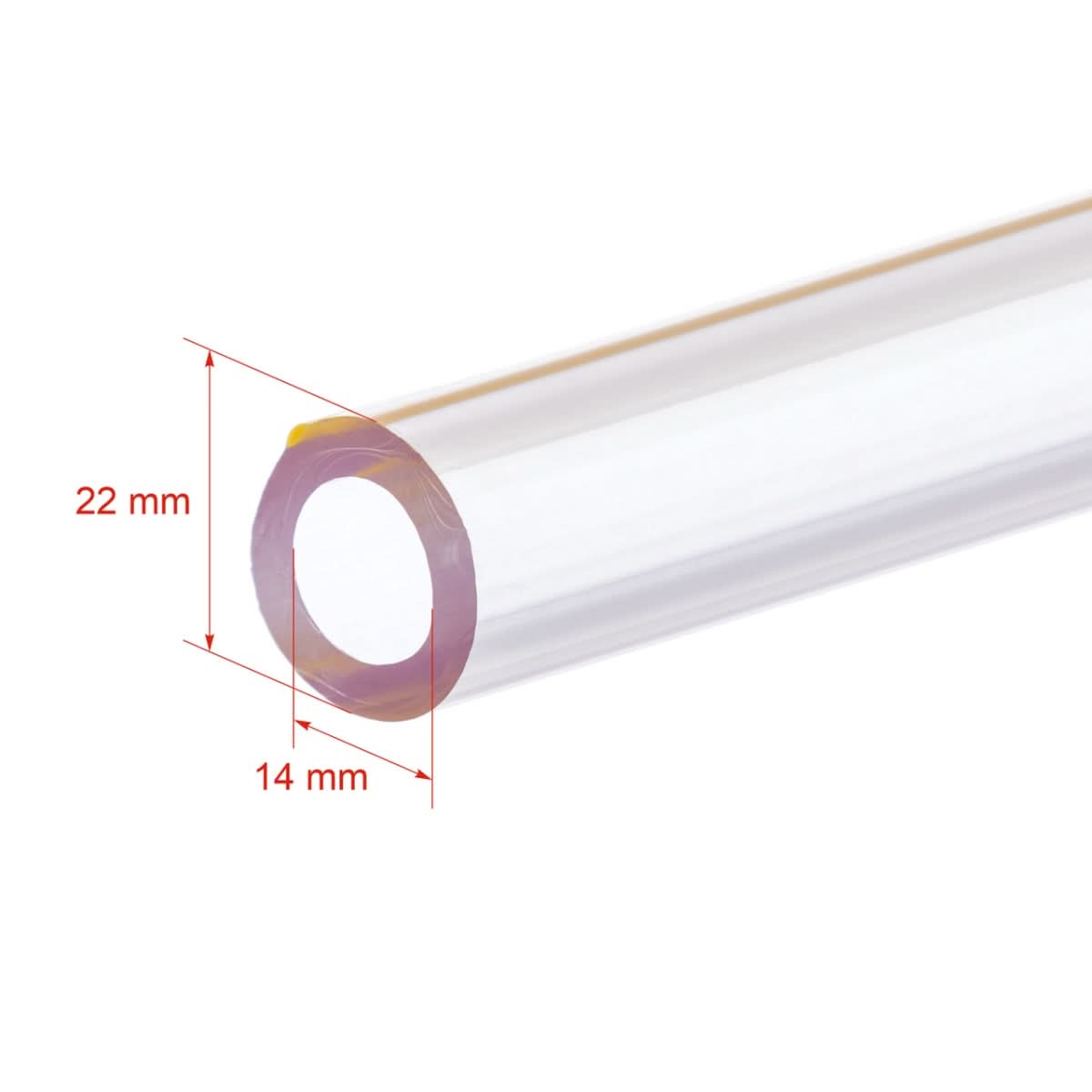 Furtun lapte 14/22 mm pentru aparate de muls - conexiune bidon și colector, la metru