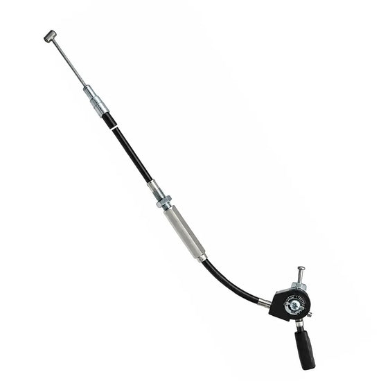 Cablu acceleratie cu intinzator, 150 cm, maneta metalica, motocultor