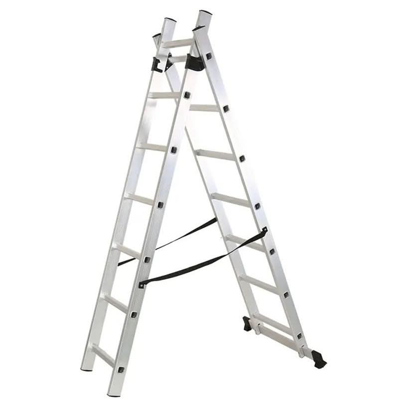 Scara telescopica ZEP, 324 cm, 7 trepte, 150 kg, pliere compacta