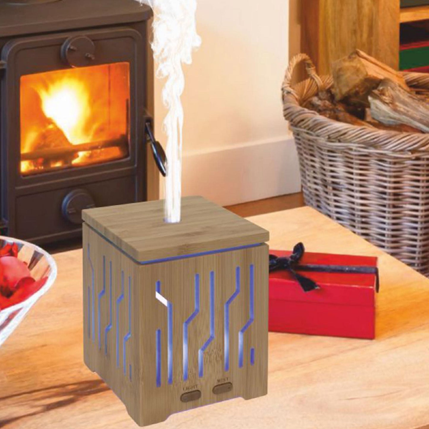 Difuzor Aromaterapie cu Ultrasunete, Cub AD 200