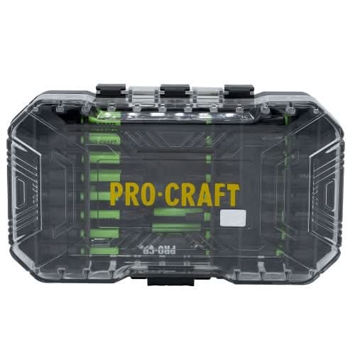 Set Biti Impact Procraft IBS-41, 41 Piese, PH/PZ/Torx, Ghidaj si Suport Magnetic