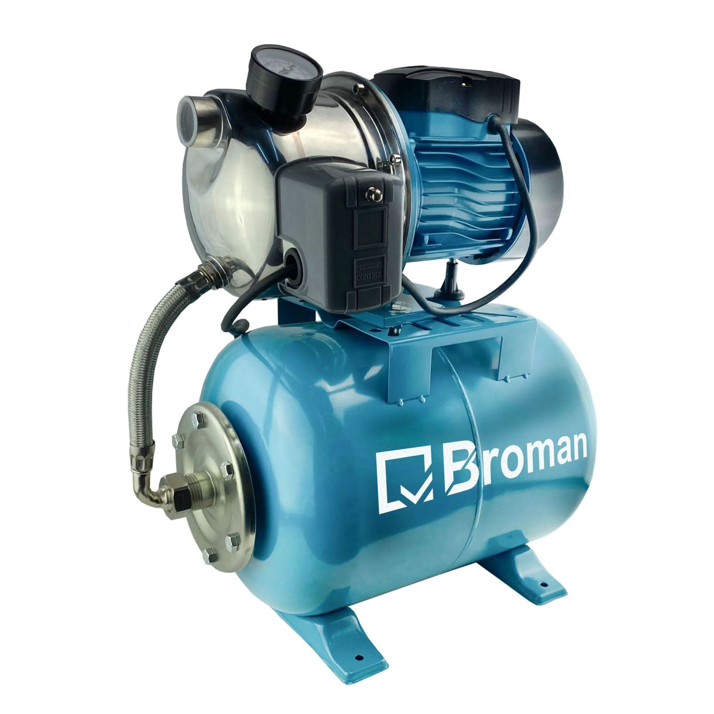 Hidrofor complet Broman AutoJet 100S, 1800W, rezervor 24L, 3600 L/h