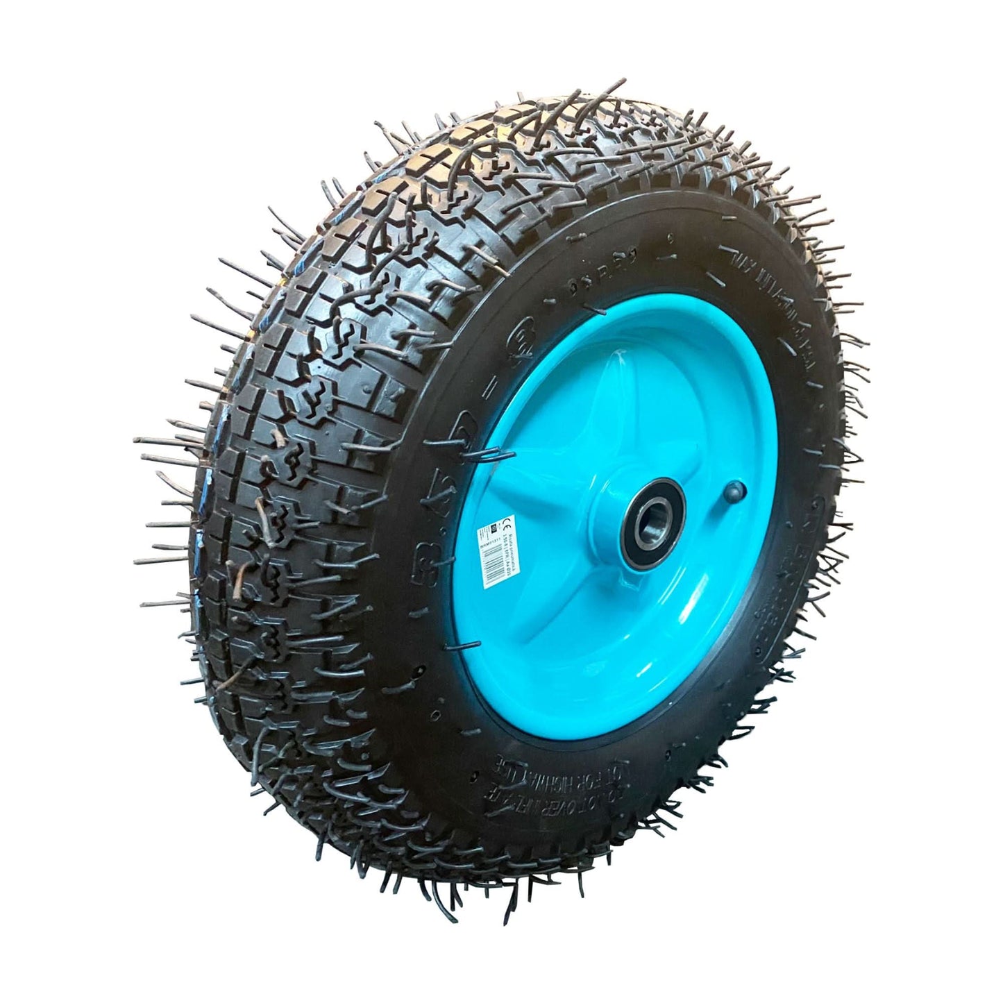 Roata pentru roaba Broman 3.50-8, cu bucsa