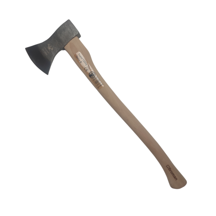 Topor Broman forjat 1250g, coada lemn 70 cm, lama otel, 1.7 kg