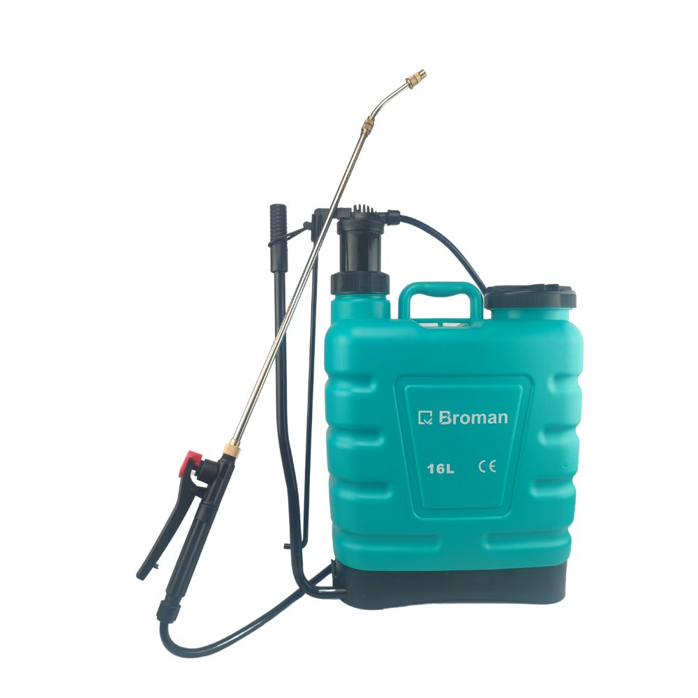 Pompa de stropit manuala Broman, 16L, plastic, pentru gradini, livezi, agricultura