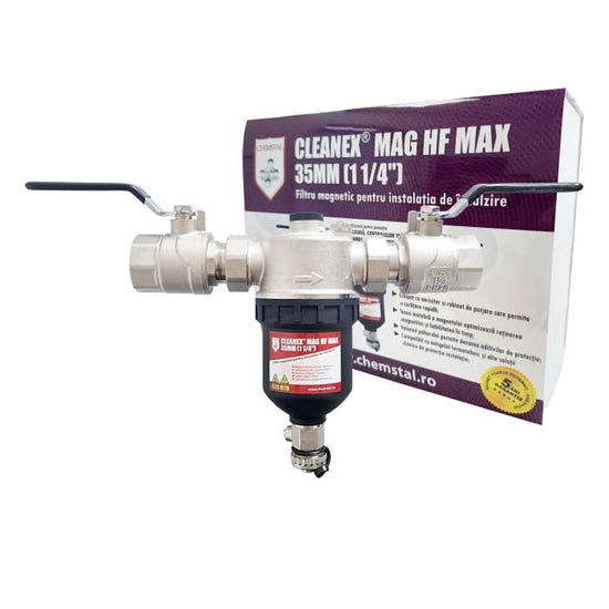 Filtru Magnetic pentru Instalația de Încălzire 1 1/4" (35 mm) CLEANEX MAG HF MAX