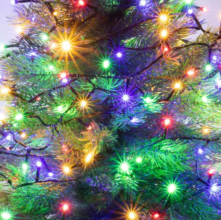 Ghirlanda luminoasa cu LED KII 100/M, 100 LED-uri, multicolor, 8 m, 230V