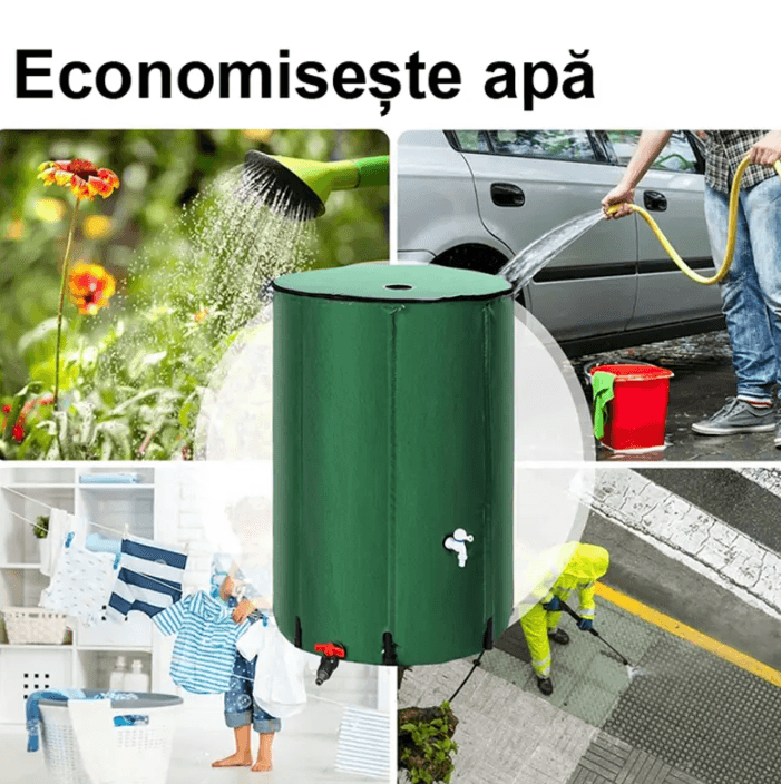 Rezervor de apa de ploaie, capacitate 200L, Tehno Ms #21202 - ZEP.RO - Ți-e la îndemână!