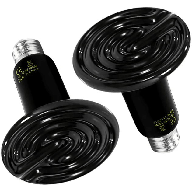 Bec negru cu infrarosu emitator de caldura pentru animale de companie, 75W, Tehno Ms #81702 - ZEP.RO - Ți-e la îndemână!