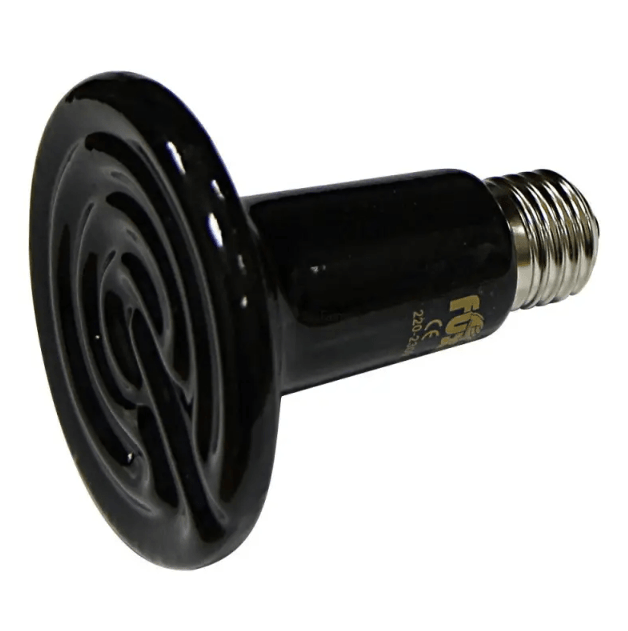 Bec negru cu infrarosu emitator de caldura pentru animale de companie, 75W, Tehno Ms #81702 - ZEP.RO - Ți-e la îndemână!