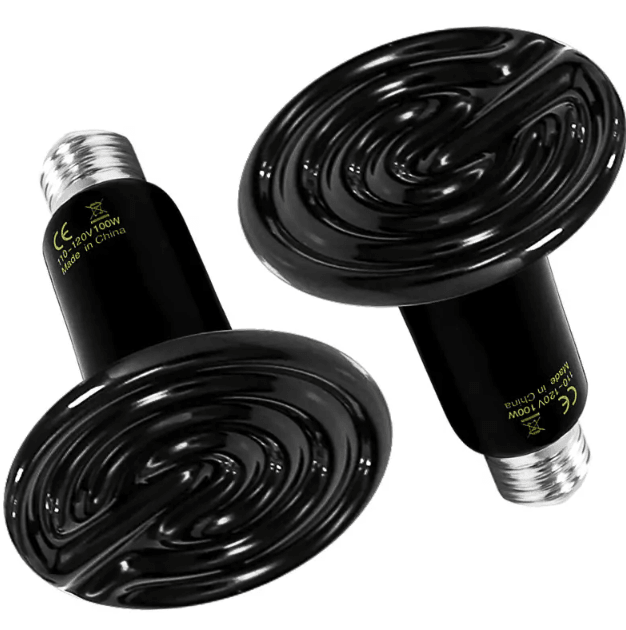 Bec negru cu infrarosu emitator de caldura pentru animale de companie, 150W, Tehno Ms #81704 - ZEP.RO - Ți-e la îndemână!