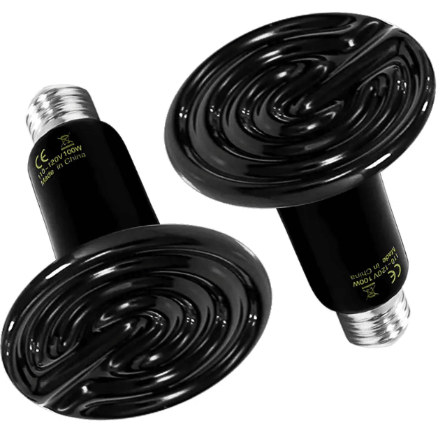 Bec negru cu infrarosu emitator de caldura pentru animale de companie, 200W, Tehno Ms #81705 - ZEP.RO - Ți-e la îndemână!