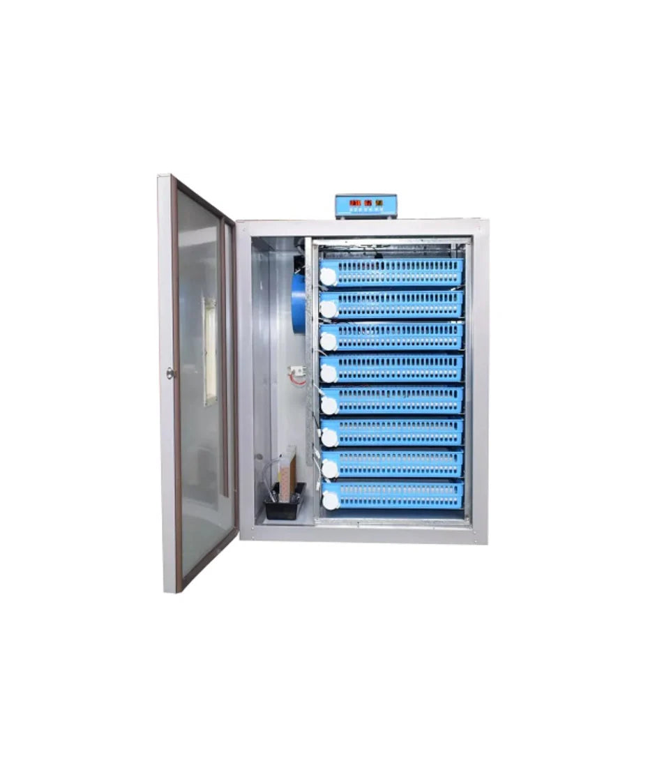 Incubator profesional ZEP MS-512, cu invertor, 512 oua, inox, intoarcere automata