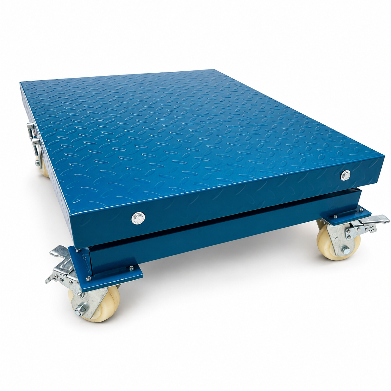 Cantar Industrial de Podea Brillo 1000 kg, Platforma 80x60 cm, LCD, Precizie 100 g
